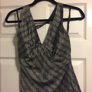 Laundry Black Halter Top